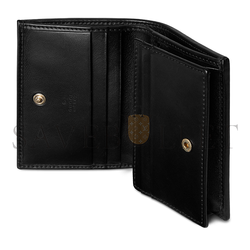 GUCCI HORSEBIT 1955 CARD CASE WALLET 621887 (17.5*11cm) GUCCI HORSEBIT 1955 CARD CASE WALLET 621887 (17.5*11cm)